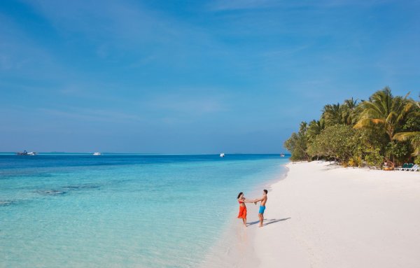 Мальдивы пляж Vilamendhoo