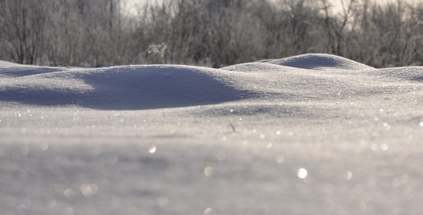 Снег лежит на земле