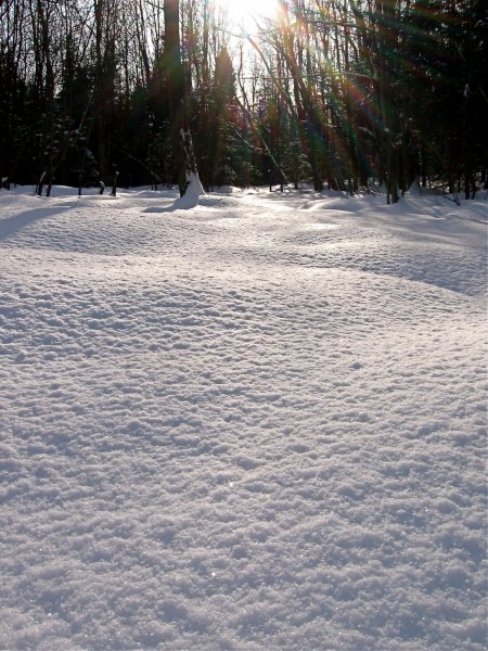 Чистый снег