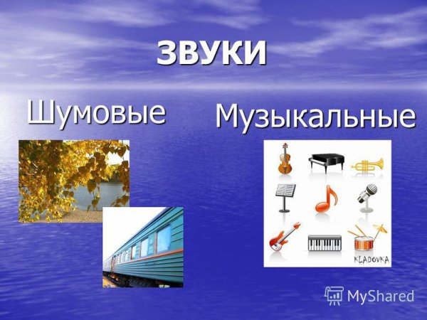 Какие бывают звуки в Музыке
