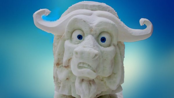 Главные герои снежный бык