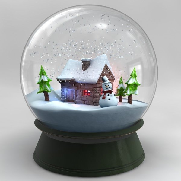 Snow Globe снежный-шар