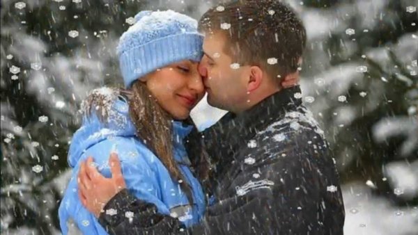 Поцелуй снежинки