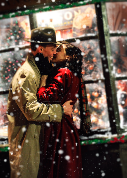 Влюбленные под снегом