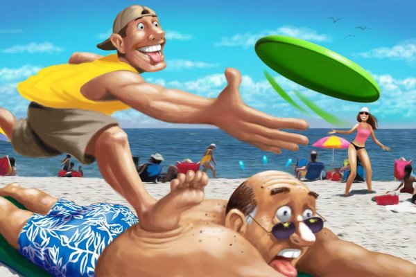 Поп арт про спорт и пляж