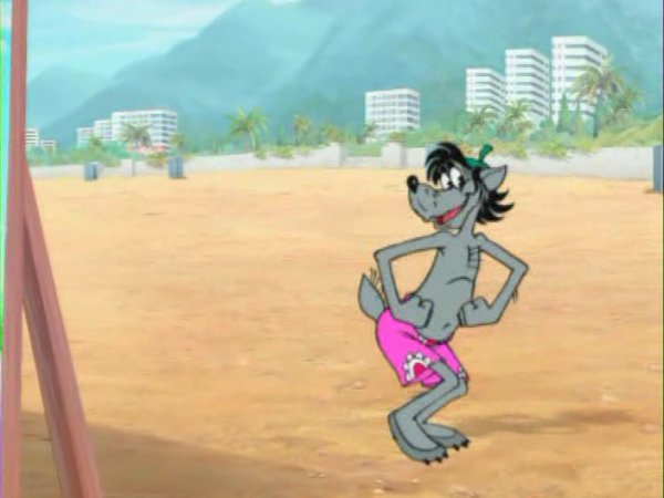 Мультфильм ну погоди волк на пляже