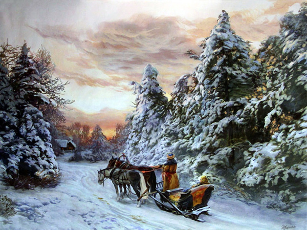 Панов Эдуард Порфирьевич зима