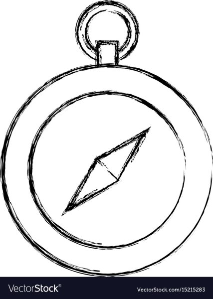 Рисунок компас
