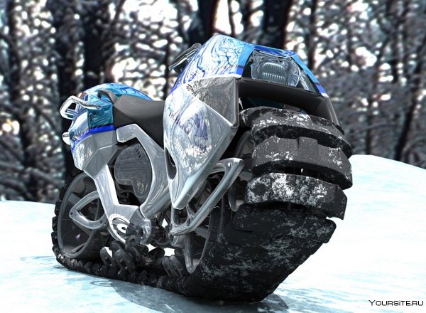 Гусеничный мотоцикл Hyanide