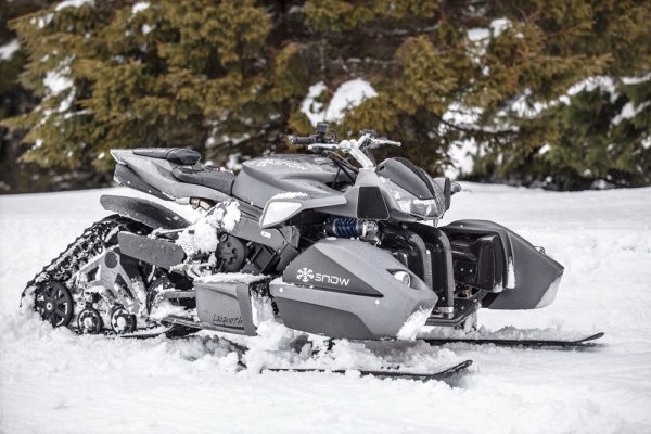 Бугатти снегоход