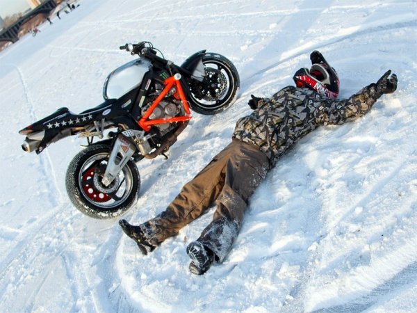 Снегопад мото