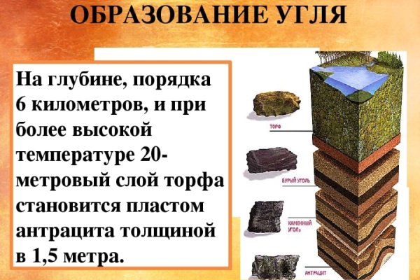 Процесс образования каменного угля