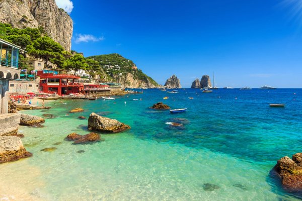 Капри курорт в Италии