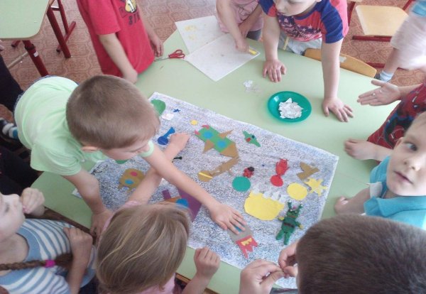 Занятия в старшей группе детского сада