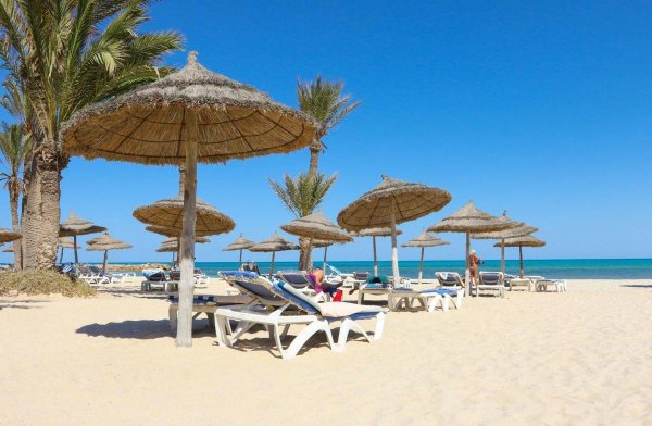 Тунис Джерба остров отель пальм Азур