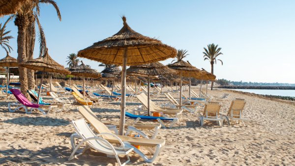 Остров Джерба Тунис пляж