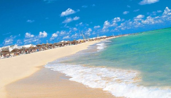 Пляжи Махдии — белый песок