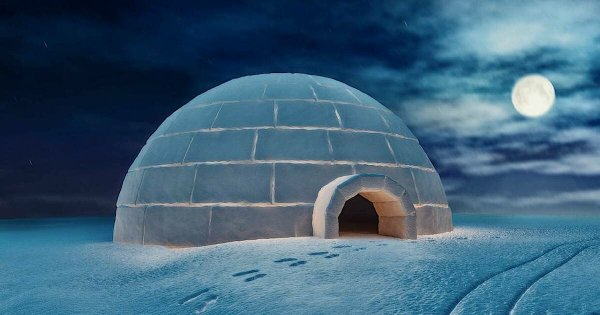 Иглу жилище эскимосов