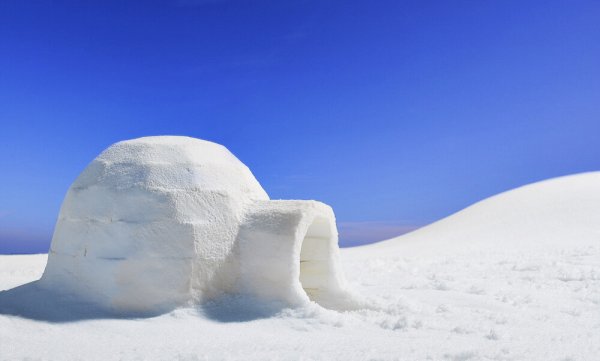 Снежный дом иглу