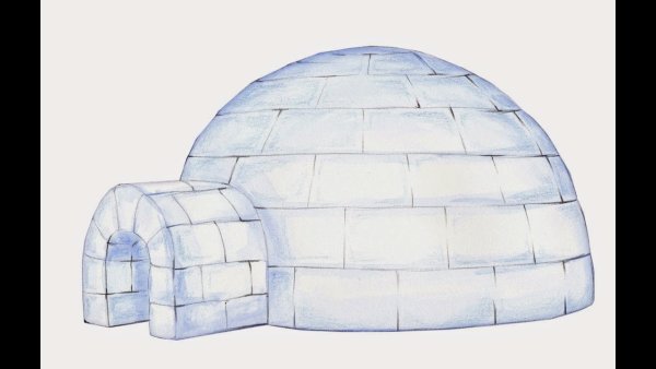 Иглу жилище эскимосов для детей
