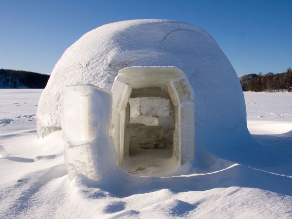 Иглу жилище эскимосов