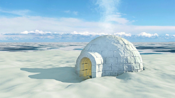 Иглу дом эскимоса