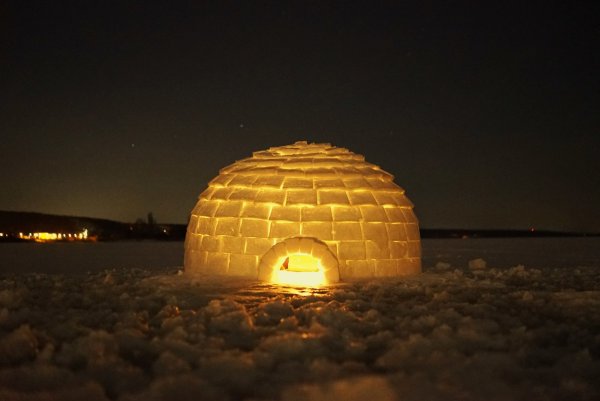 Иглу жилище эскимосов