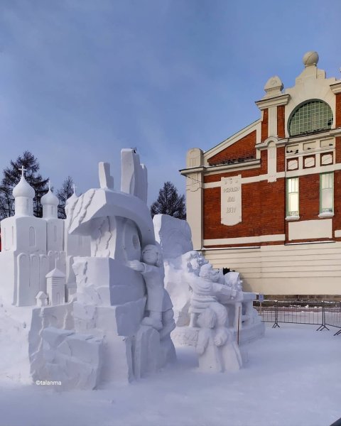 Новосибирск зимой