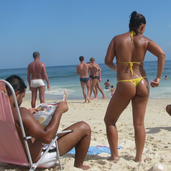 Пляж нудиский Бразилия