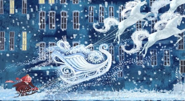 Санки из снежной королевы