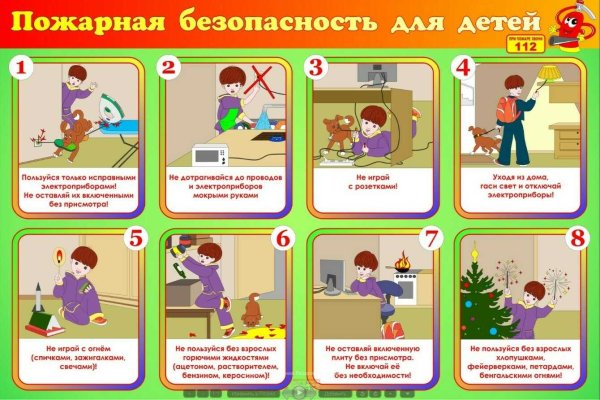 ТБ пожарная безопасность для детей
