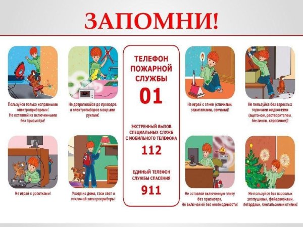 Правила безопасности дома