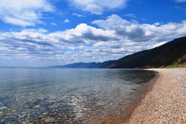 Малое море Байкал пляж