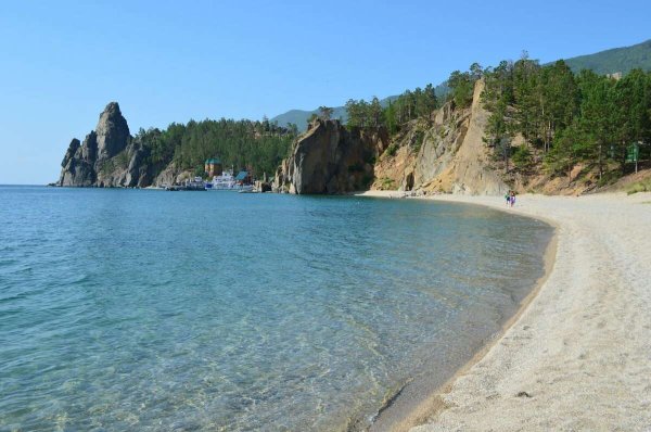 Золотые Пески Байкала бухта Песчаная