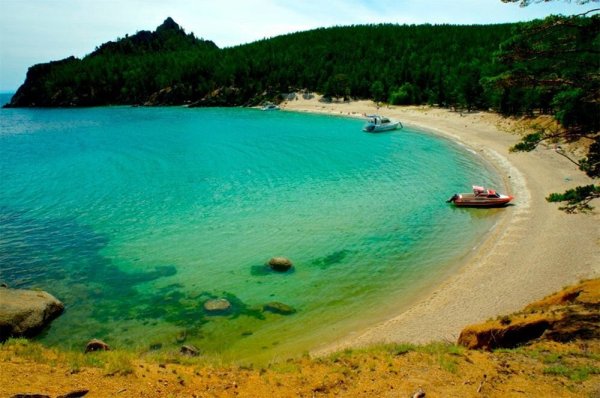 Озеро Байкал бухта Песчаная