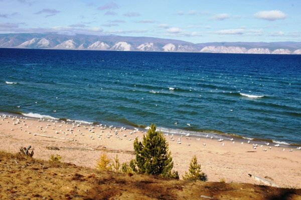 Сарайский залив на Байкале