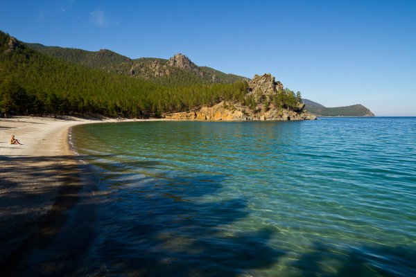 Бухта бабушка на Байкале