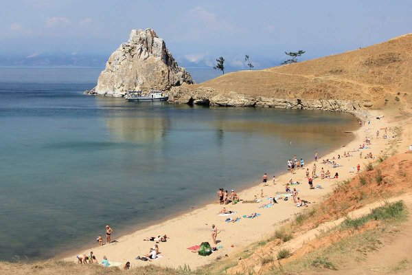 Сарайский пляж на Байкале