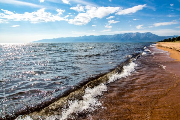 Баргузинский залив на Байкале