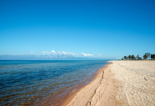 Песчаные пляжи Байкала