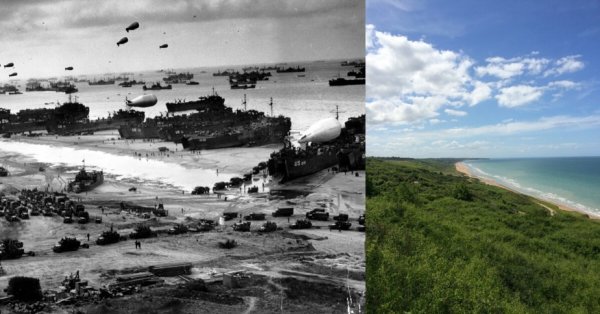 Пляж Омаха Бич 1943