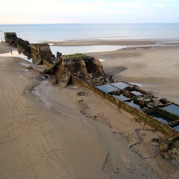 Нормандия пляж Омаха