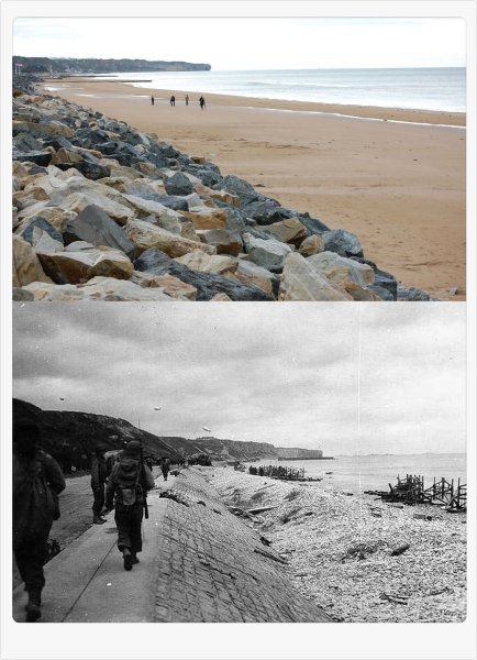 Нормандия пляж Омаха