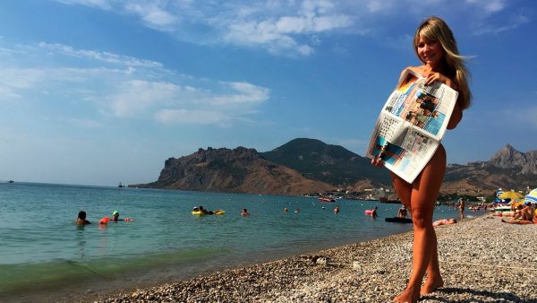 Нүдистский пляж Коктебель