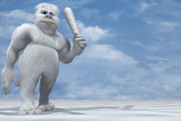 Йети снежный