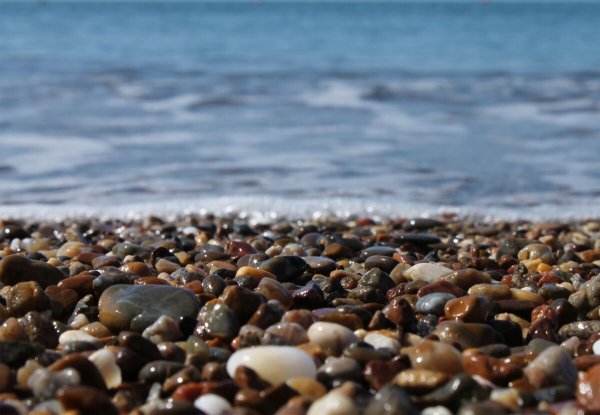 Анапа галечный пляж