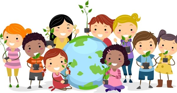 Дети разных наций мультяшка