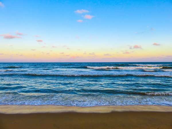 Морское побережье панорама