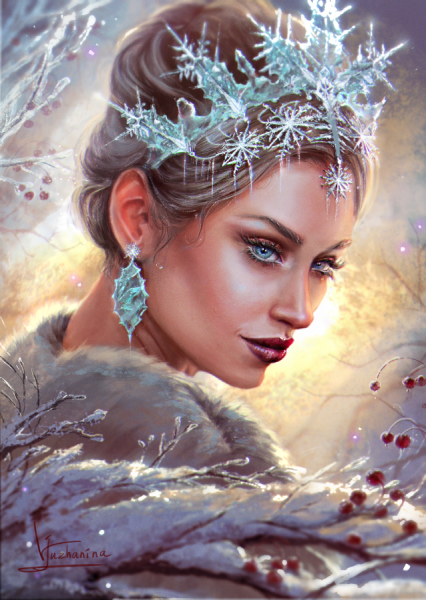 Эльза Снежная Королева арт