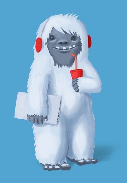 Йети снежный